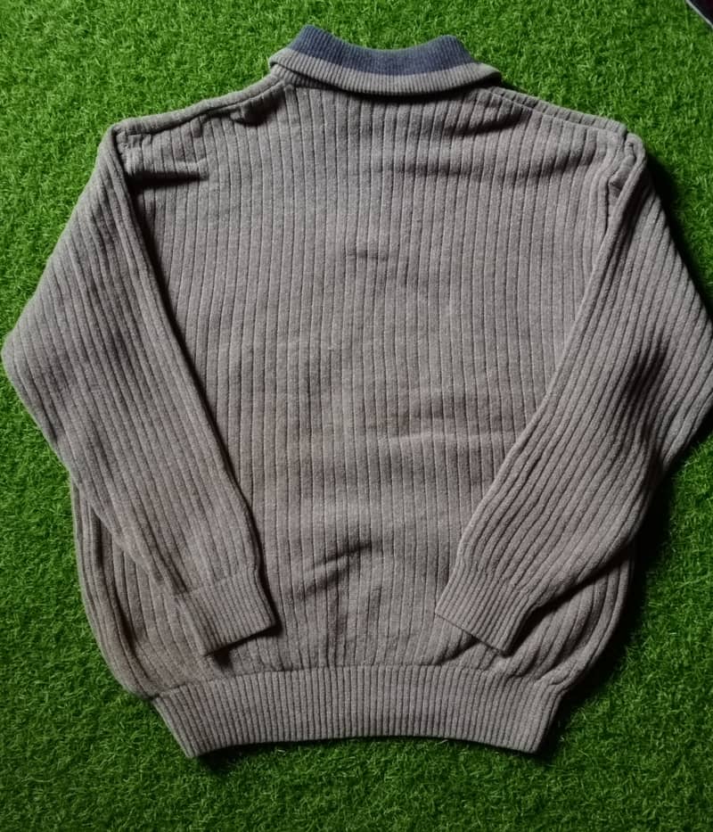 Velvet sweater for men 1