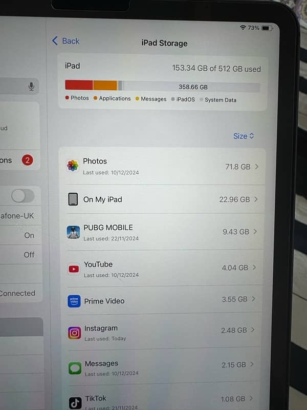 ipad pro 3rd gen Cellular + WiFi 90fps 1