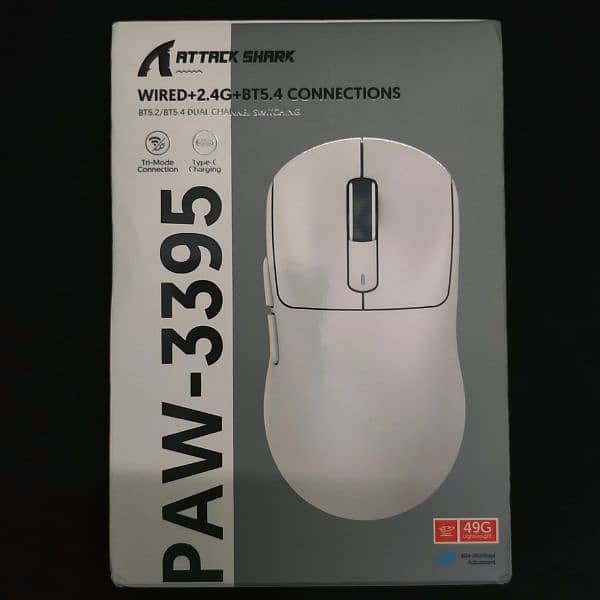 Attackshark X3 wireless gaming mouse 0