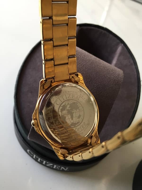 CITIZEN WATCH (GOLDEN COLOUR) 5