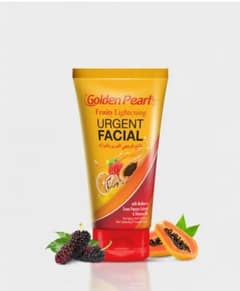 Golden Pearl Fruity Whitening Urgent Facial