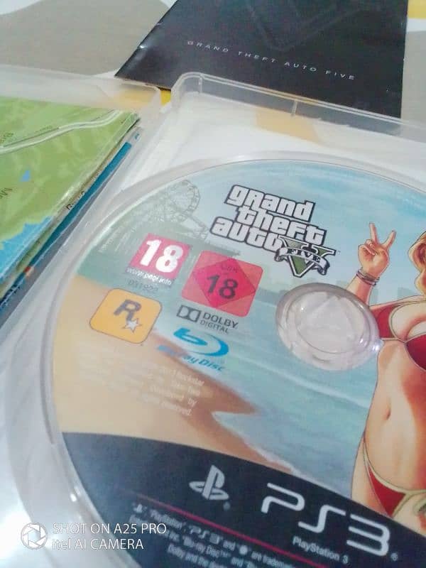 Ps3 original gta 5 game dvd 0