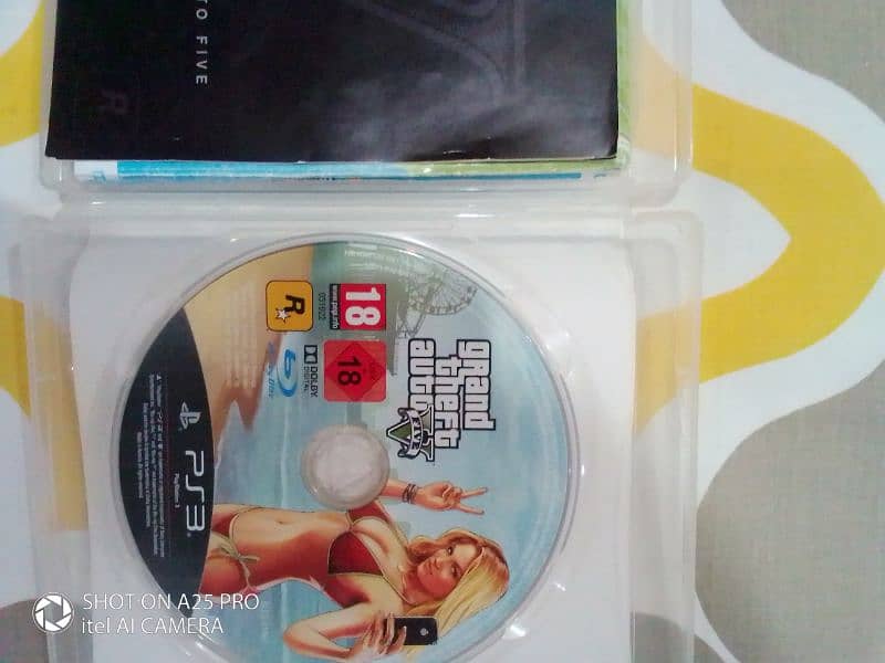 Ps3 original gta 5 game dvd 3