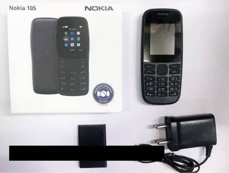 Nokia 105 Box Pack 3