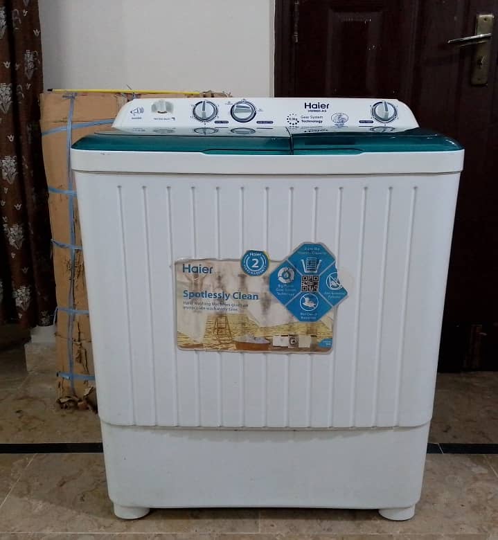 HAIER TWIN TUB WASING MACHINE HWM80-AS/ASR (URGENT SALE OUT) 0