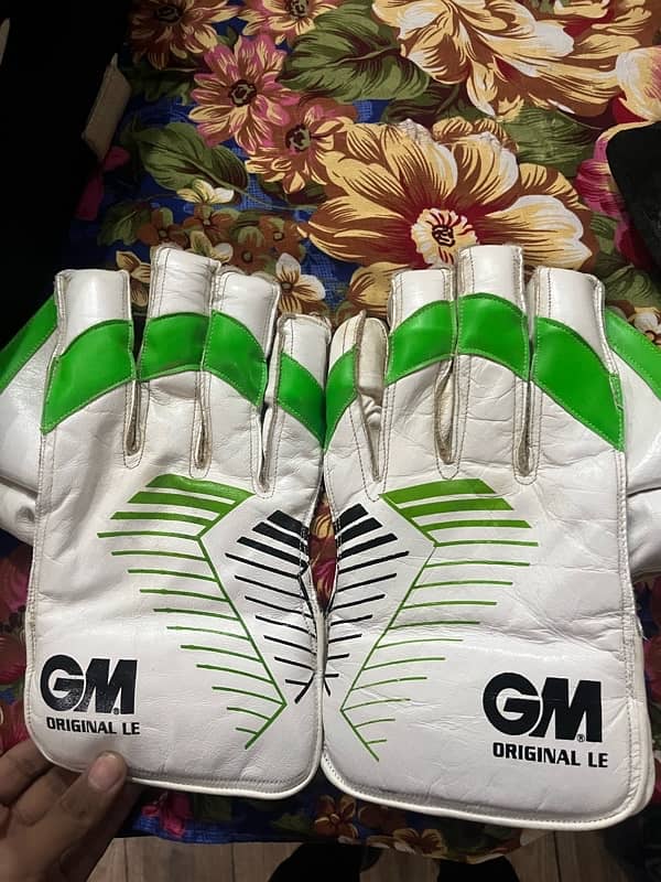 hardball cricket kit 1 season used just but keeping gloves not used 9