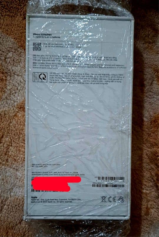 IPhone 15 Pro Max PTA Approved Titanium 256 GB 5