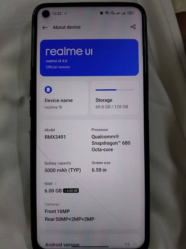 Realmi 9i 6 128 1