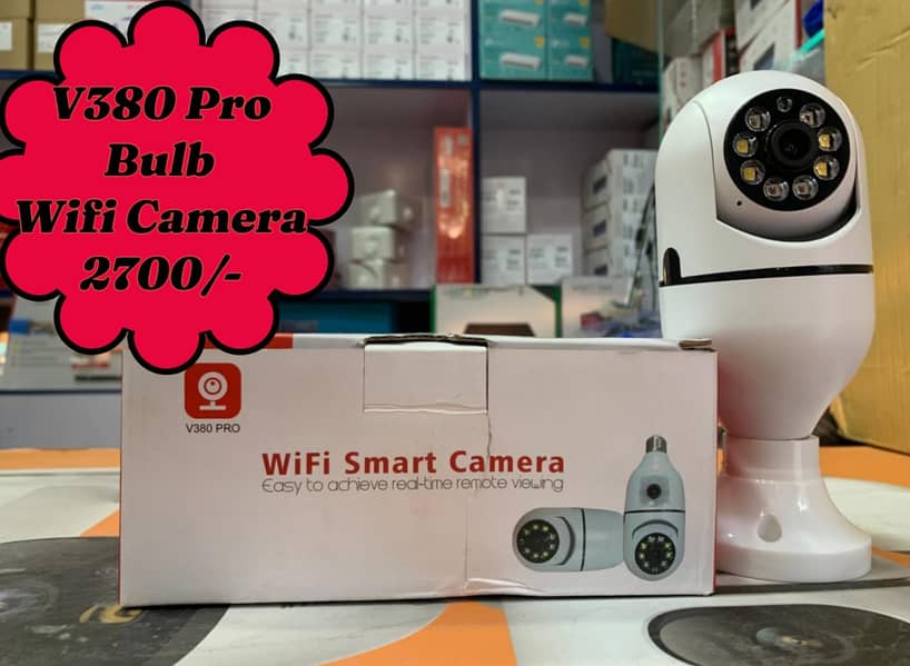 Wifi Camera | V380 Dual Lens Camera | Color Camera | Outdoor Camera 0