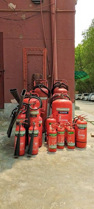 Fire extinguishers refilling service 0