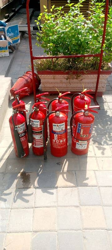 Fire extinguishers refilling service 1