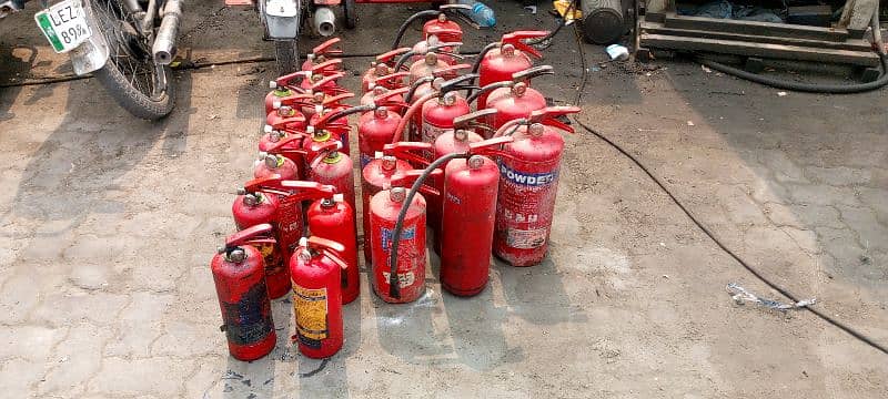 Fire extinguishers refilling service 2