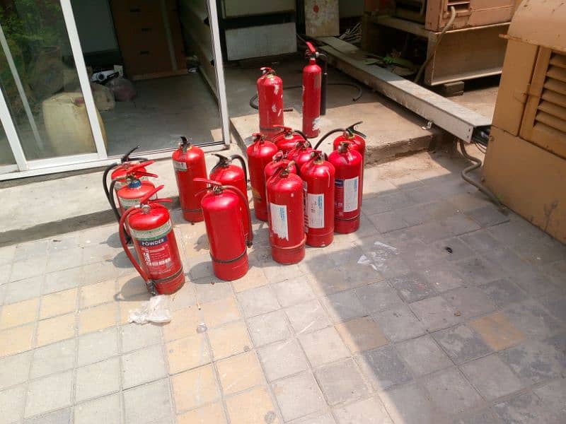 Fire extinguishers refilling service 3