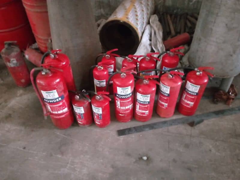 Fire extinguishers refilling service 8