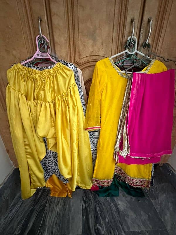 Silk Punjabi Patiyala shalwar suit 01 pc, 02 pc / 03 pc. 3