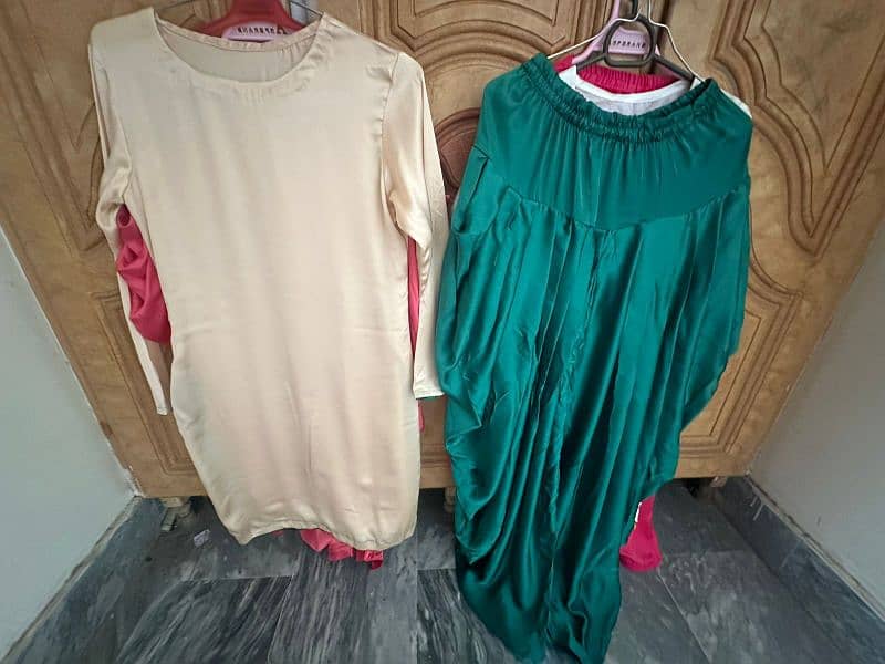 Silk Punjabi Patiyala shalwar suit 01 pc, 02 pc / 03 pc. 6