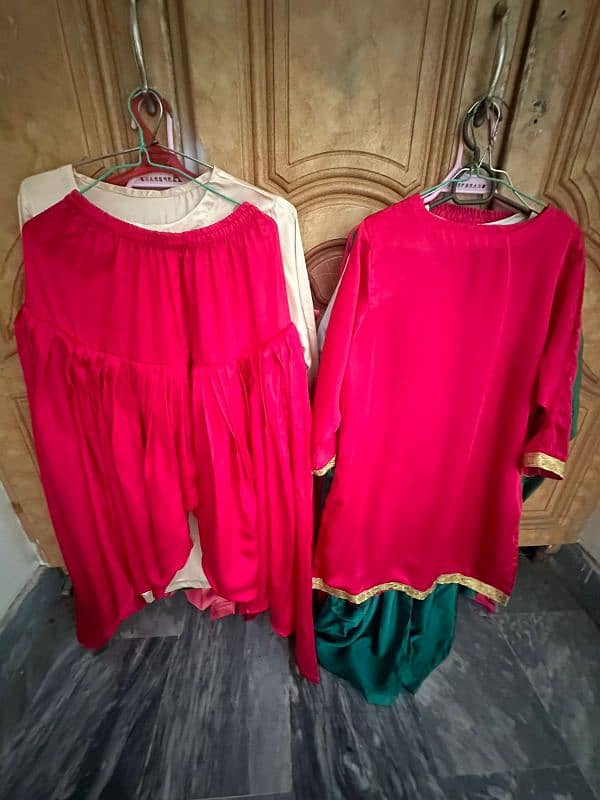 Silk Punjabi Patiyala shalwar suit 01 pc, 02 pc / 03 pc. 7