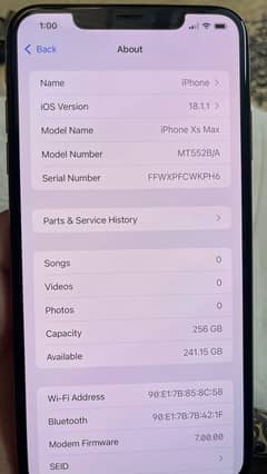 iPhone XSMAX 256gb PTA APPROVED