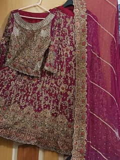 BRIDAL LEHNGA FOR SALE__Full hand work