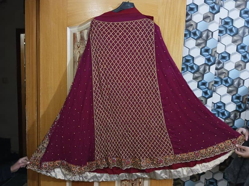 BRIDAL LEHNGA FOR SALE__Full hand work 3