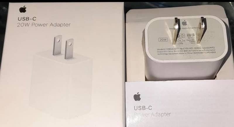 iPhone 20w adapter 0