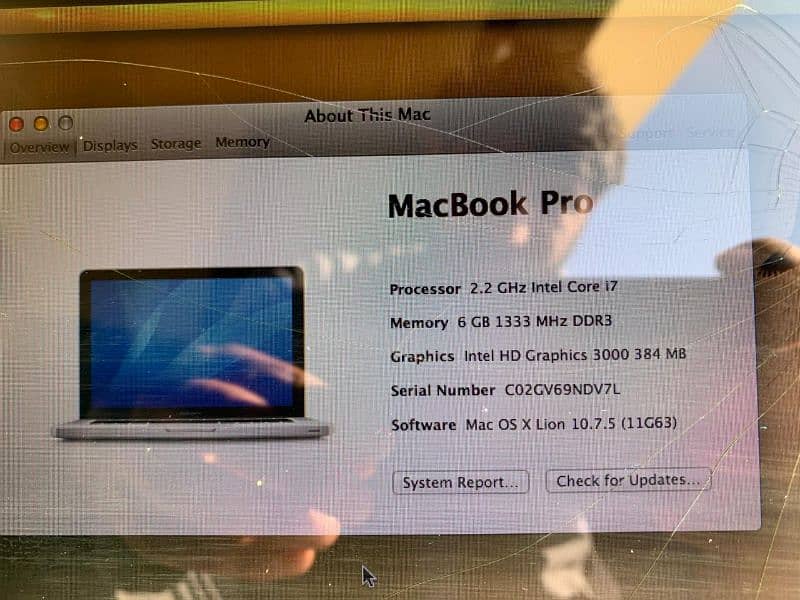 MacBook Pro i7 0