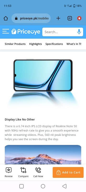 realme note 50 5