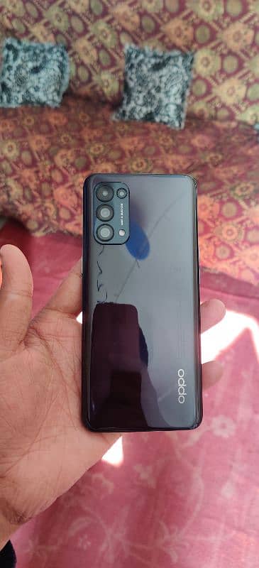 oppo reno 5 with box 8/128 4