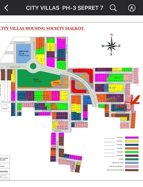 7 Marla 2 corner plots in City villas near Imtiaz Mega 0