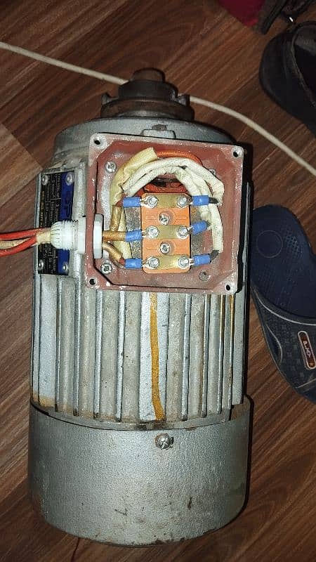 three phase motor 2.25 HP 1450 RPM 4