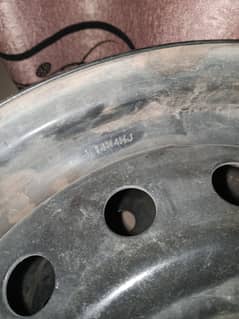 Japanese steel rim with wheel cup