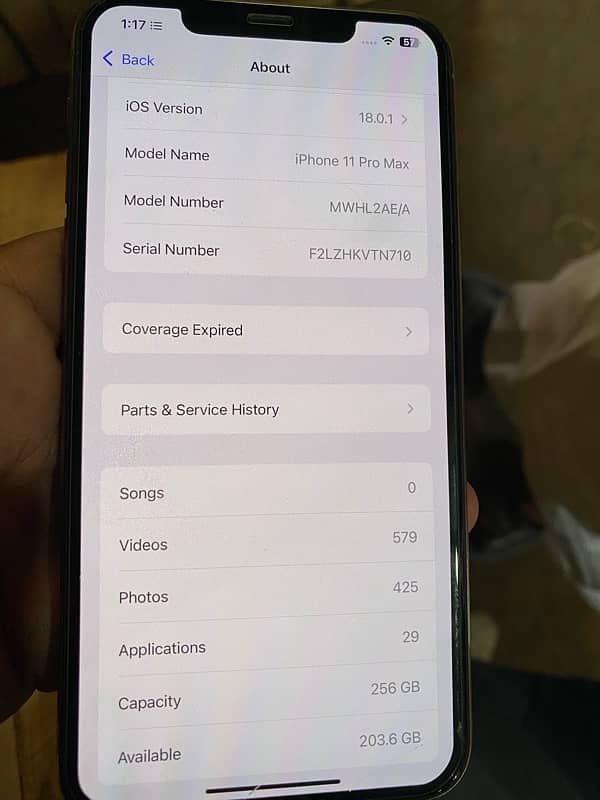 iphone 11pro max 256gb 6