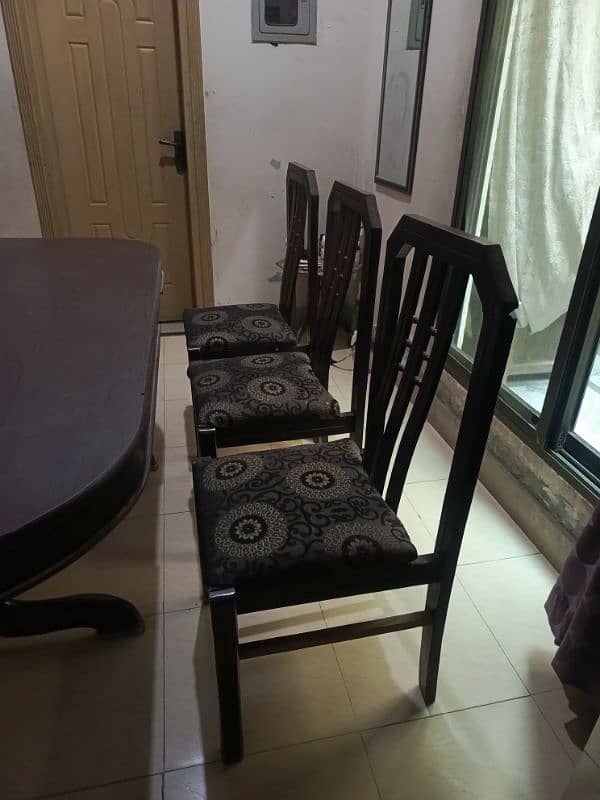 Dinning table with 6 chair 4