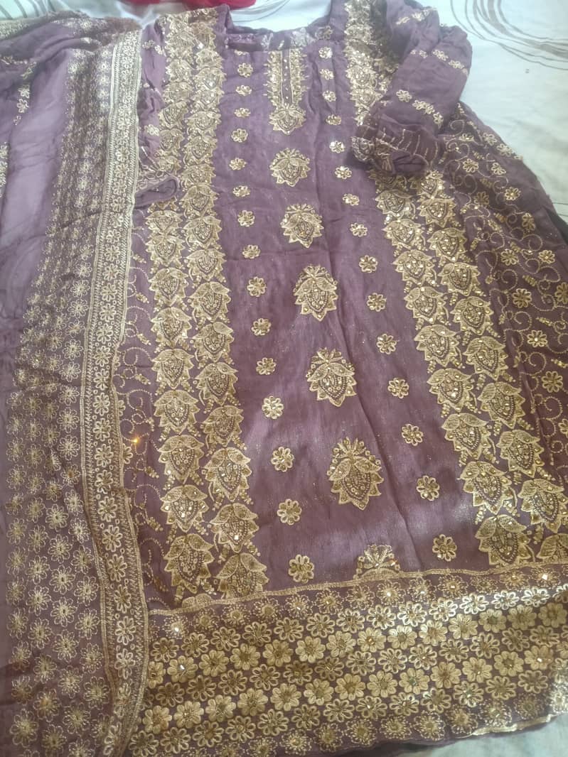 Baraat sharara bridal lehenga 5