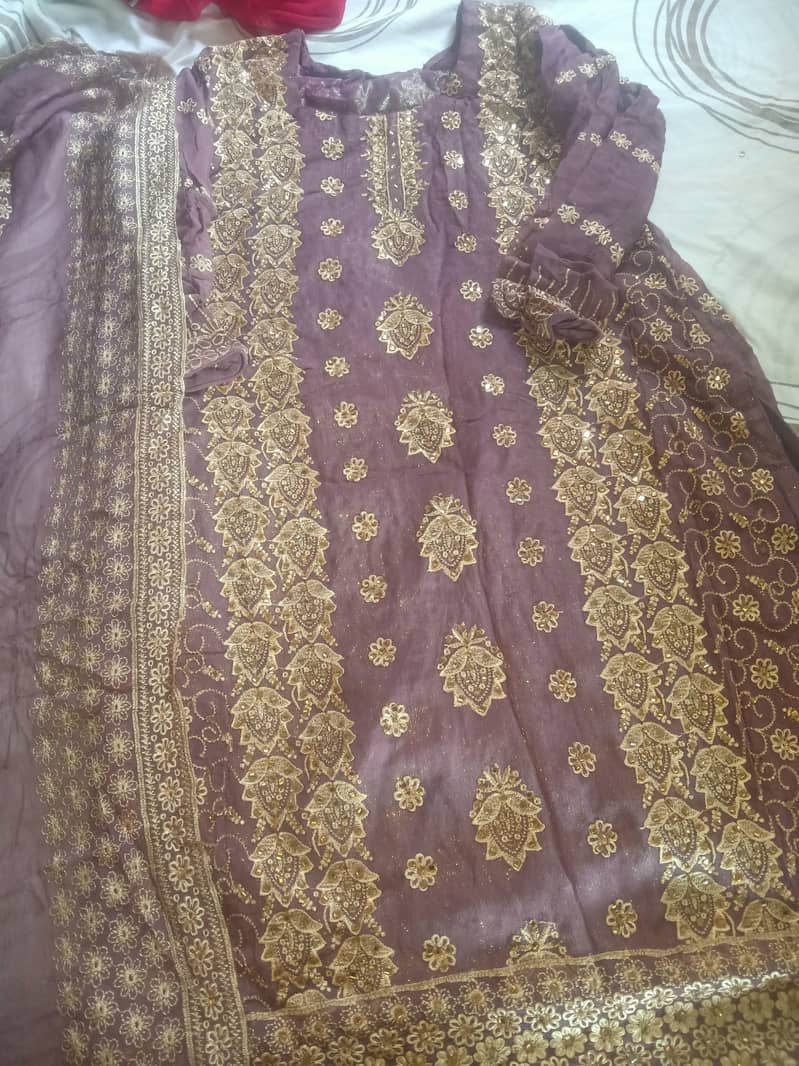 Baraat sharara bridal lehenga 6