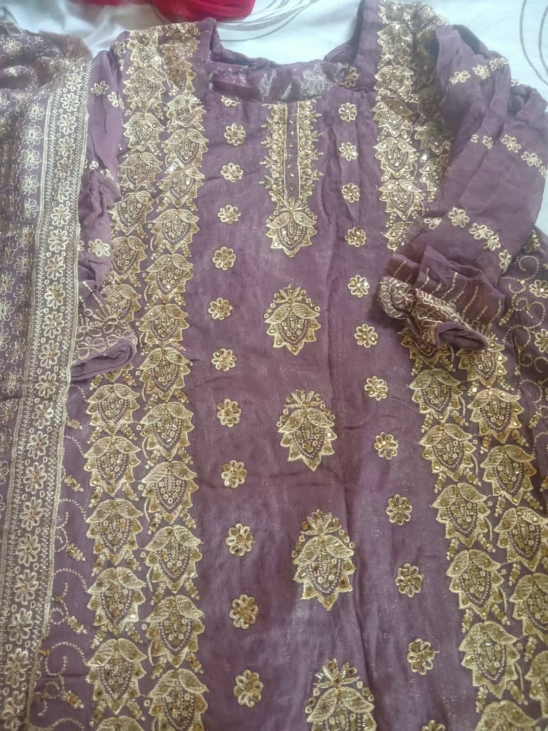 Baraat sharara bridal lehenga 7