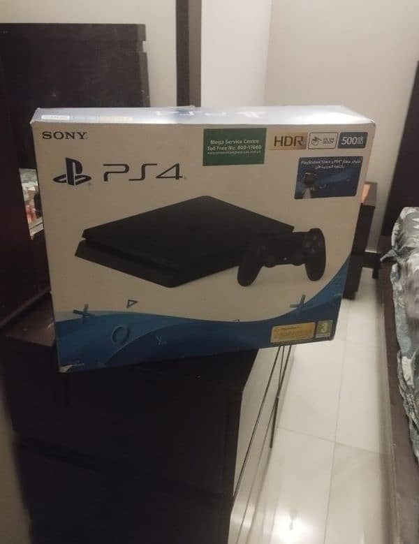 PS4 Slim 500 Gb Mint Condition 0