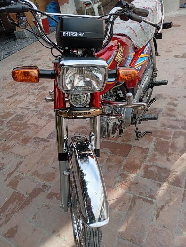 Honda Cd 70 2019 model 10 by 10 condition 2