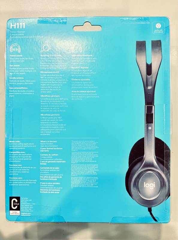 Logitech H111 Wired Headset 1