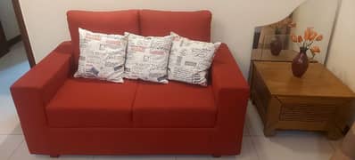 7 seater (3+2+2) Sofa Set in almost new condition