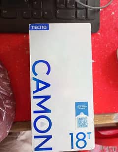 tecno camon18t(4+128) 48megapixel camera both