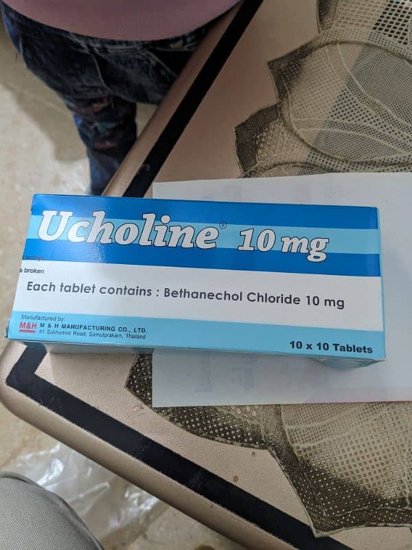 tablet Ucholine 10mg 0