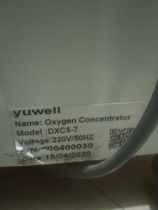 YUWELL Oxygen concertrator FOR SALE 1