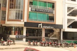 750sq-ft Shop available for rent in civic center Bahria town phase 4