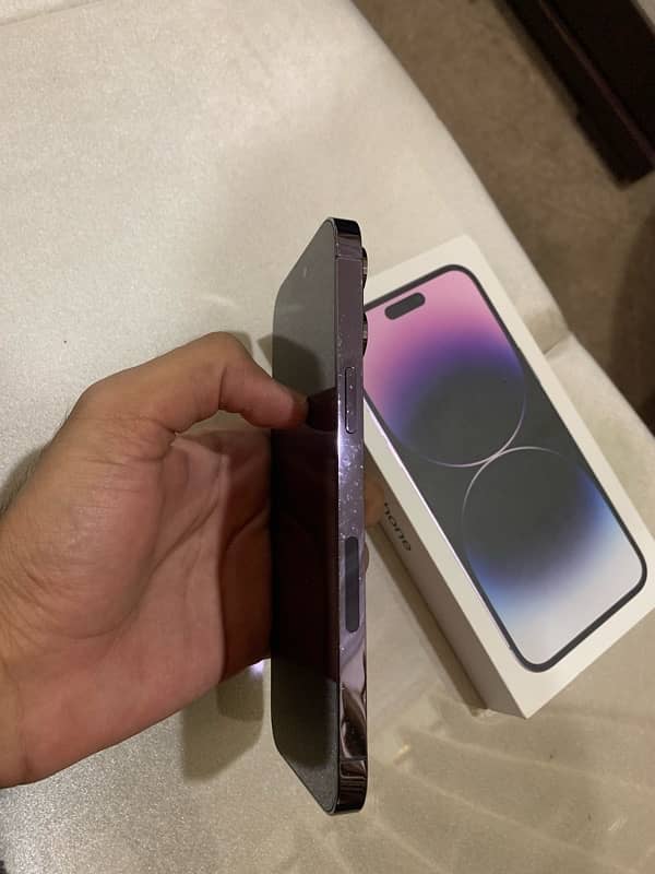 iPhone 14 Pro Max 256GB deep purple JV with box 1