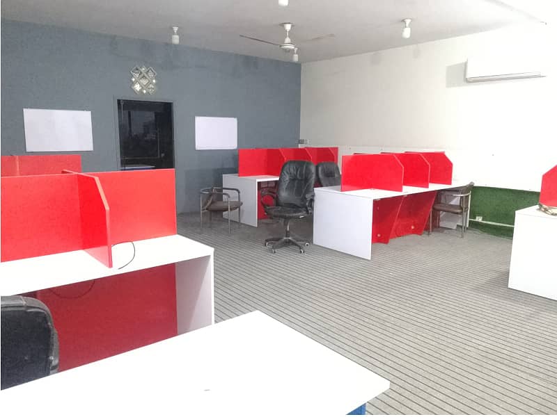 Fully Furnished Area 1200 Square Feet Office Available For Rent Real Pictures In Main Boulevard Road Gulberg 3 Lahore 0