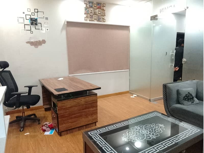 Fully Furnished Area 1200 Square Feet Office Available For Rent Real Pictures In Main Boulevard Road Gulberg 3 Lahore 5