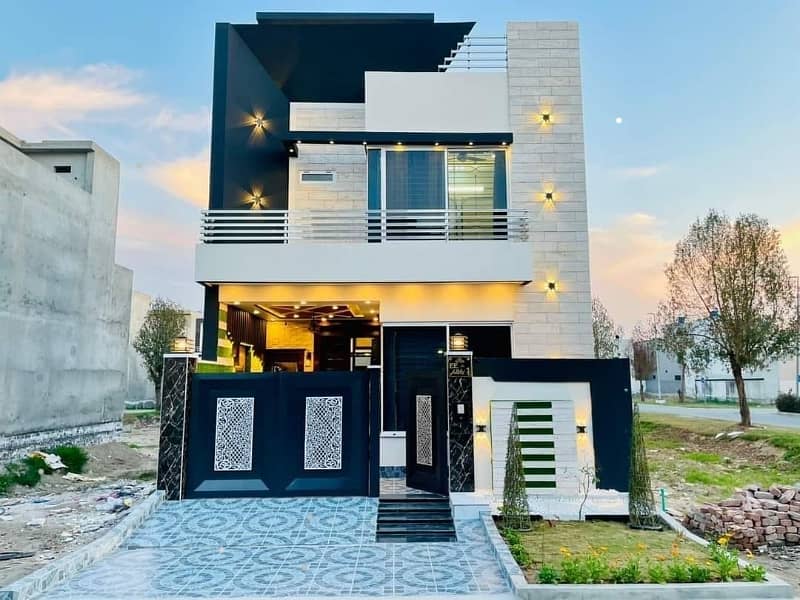 3 Years Installments Plan Modern Brand New House For Sale In Park View City 0