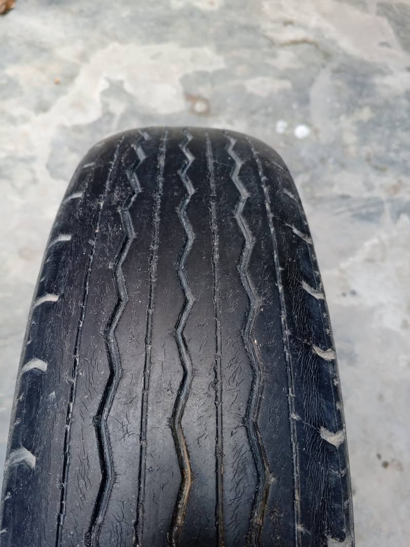 Bridgestone tyre with Rim 165/13 Indonesia made 1