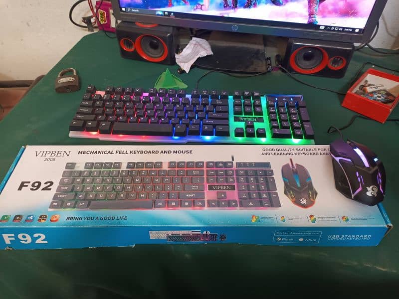 f92, gaming keyboard mouse 3